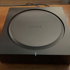 sonos - amp 250w 2.1-ch amplifier - black